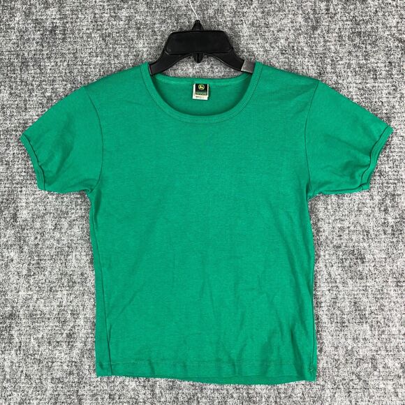 John Deere Tops - John Deere Shirt Womens Extra Large Green Basic Top Short-Sleeve Casual Tee